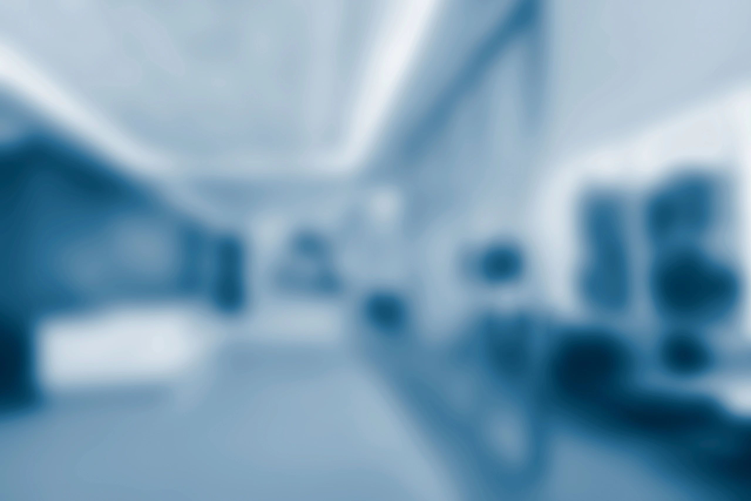 Contemporary corporate office lobby