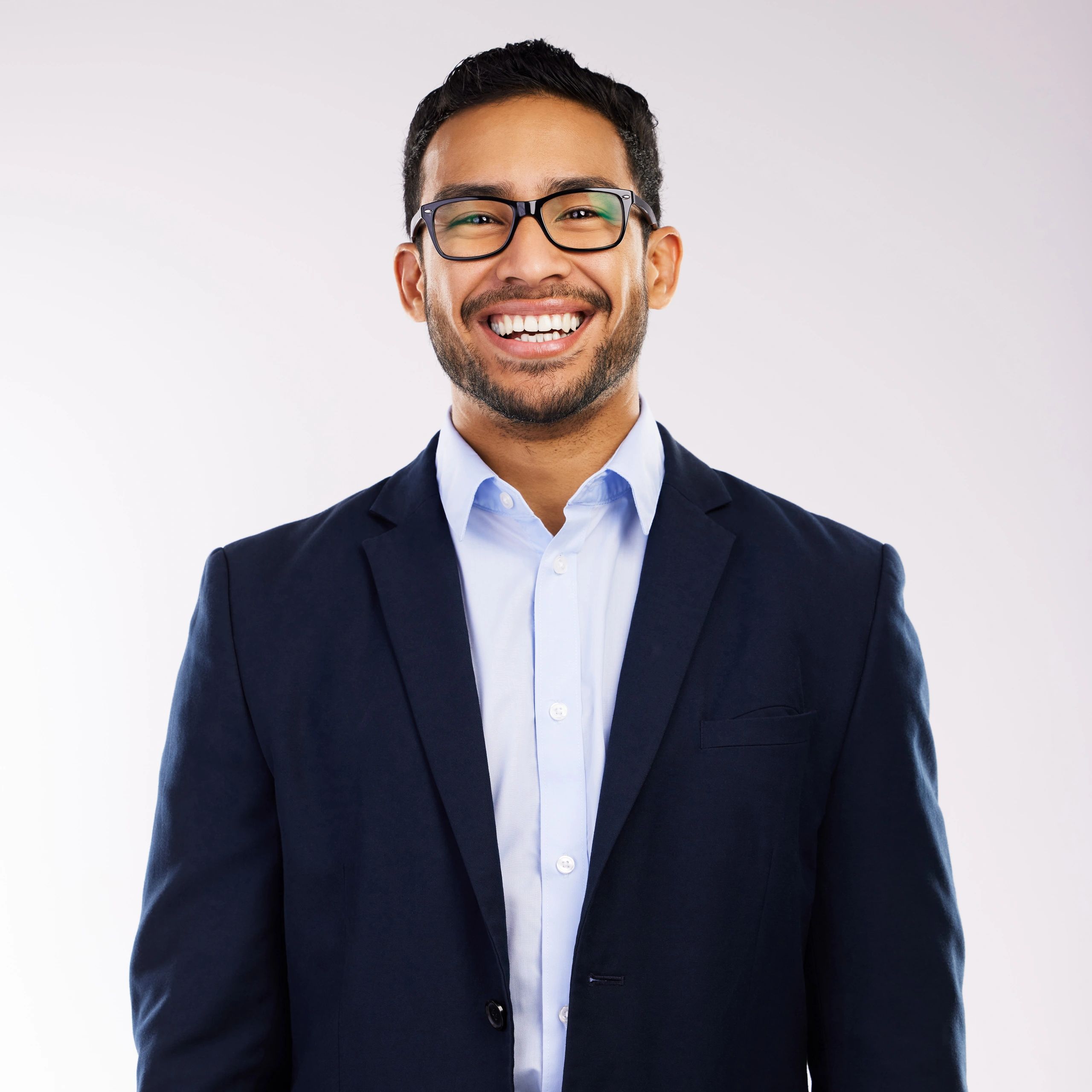 Professional advisor portrait representing AI governance